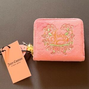 Juicy Couture “Cherry Blossom” Pink and Green Wallet